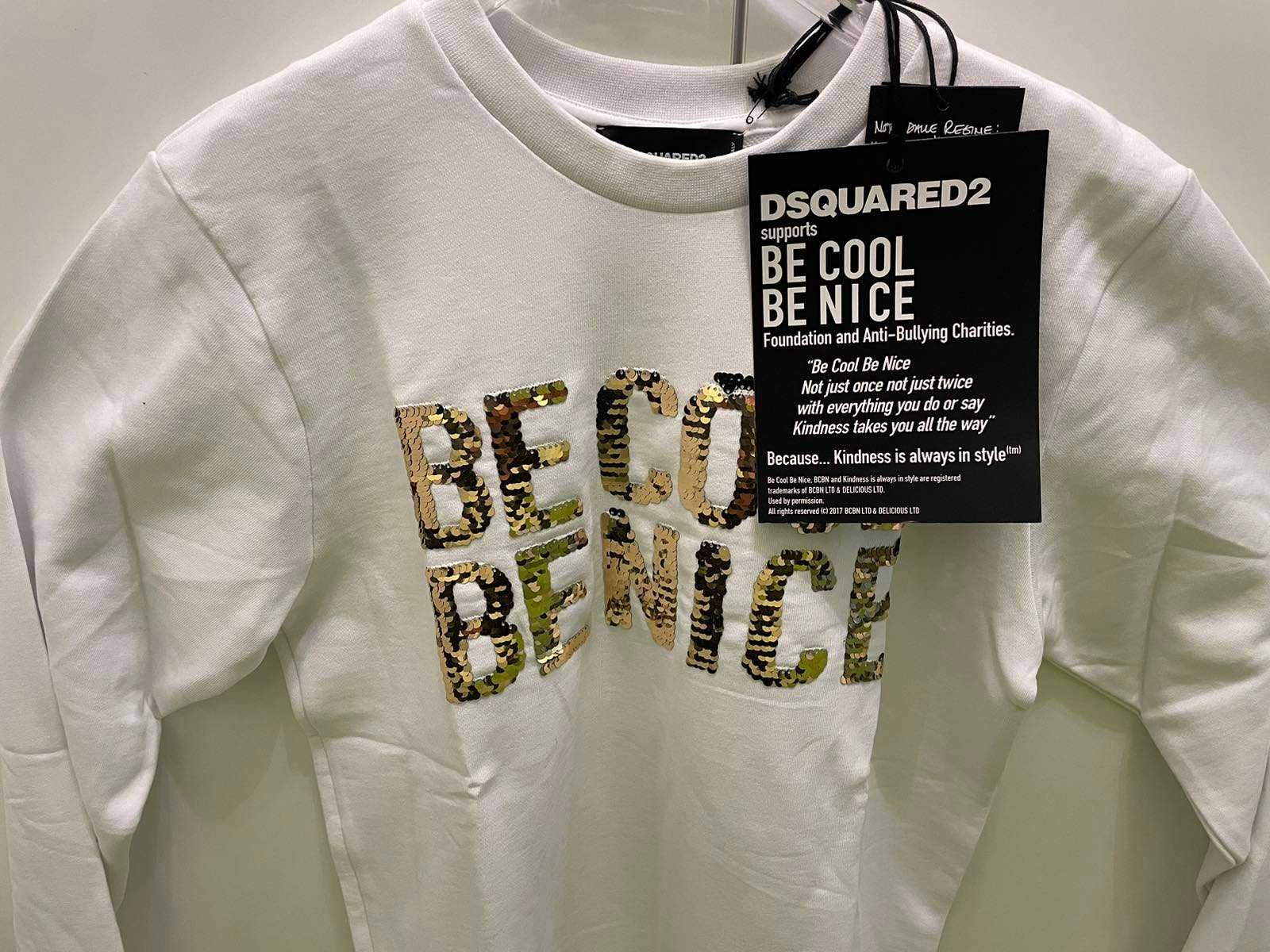 Чисто нова мъжка бяла блуза на Dsquared D2 размери S,M,L,XL,2XL