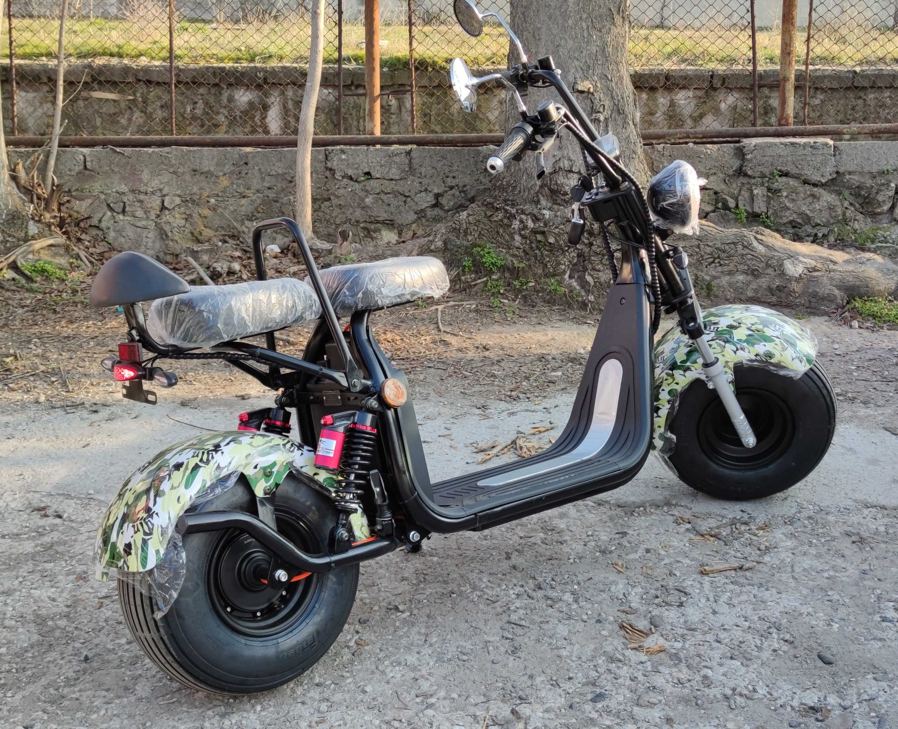 Електрически скутер EcoWay Чопър Big City Harley HR2-2 2000W