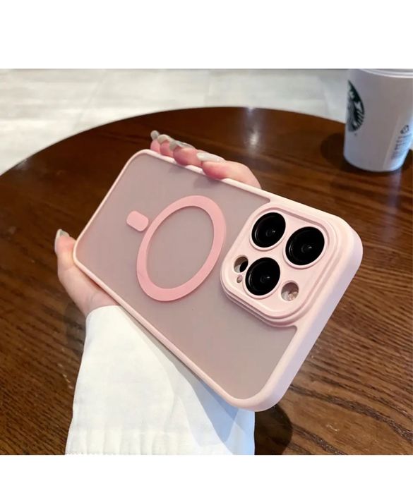 Iphone 12/13/14/15/16 PRO MAX PLUS Husa Safe Case Spate Mat Semi Clar