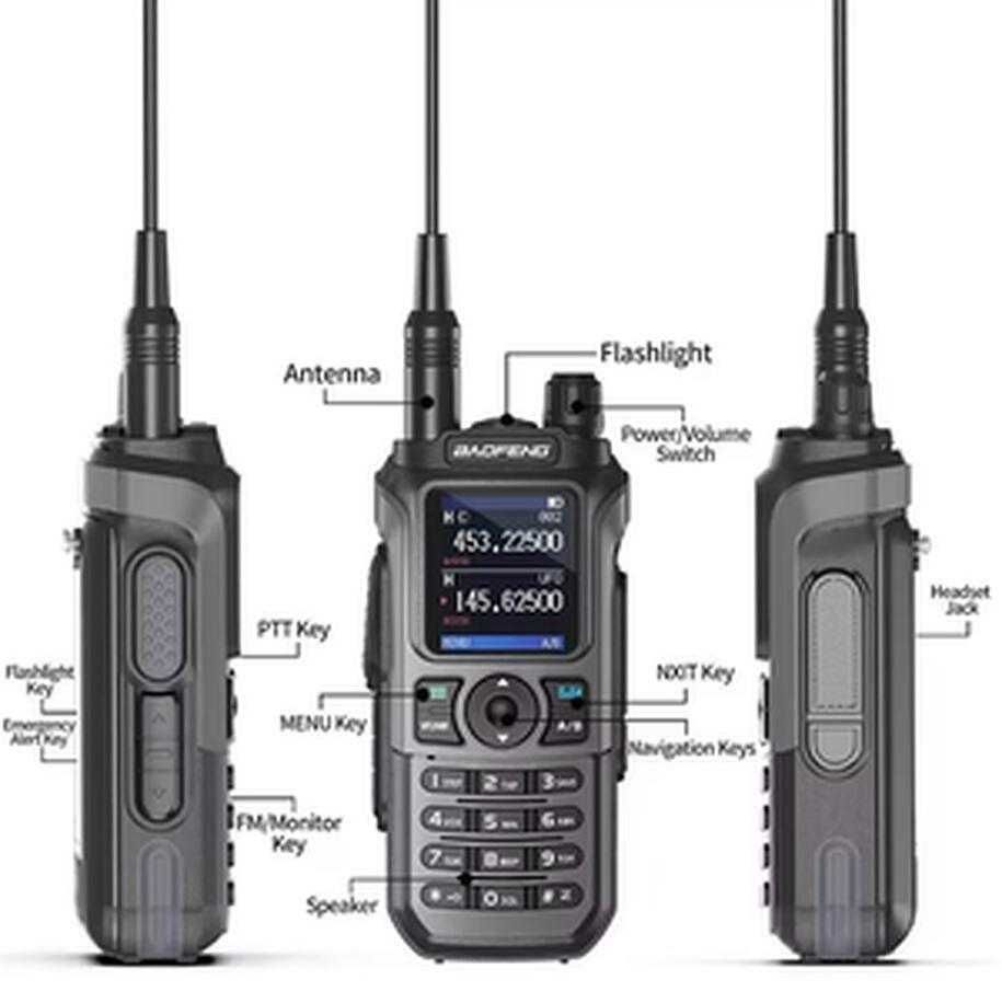 радиостанция Baofeng UV-21 Pro V2 IP68  2800ma 8w достигне до 10-15 км