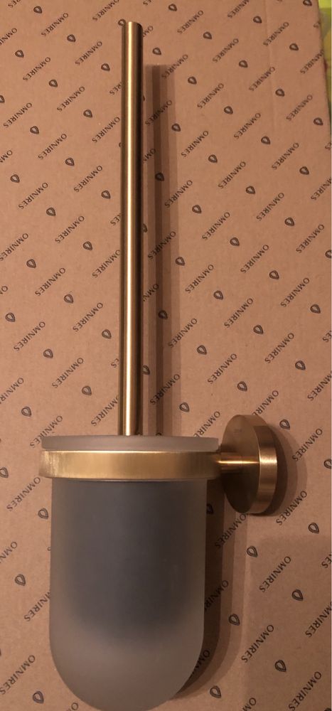 Четка за WC Grohe,стойка за тоалетна хартия,Тръбно окачване Grohe