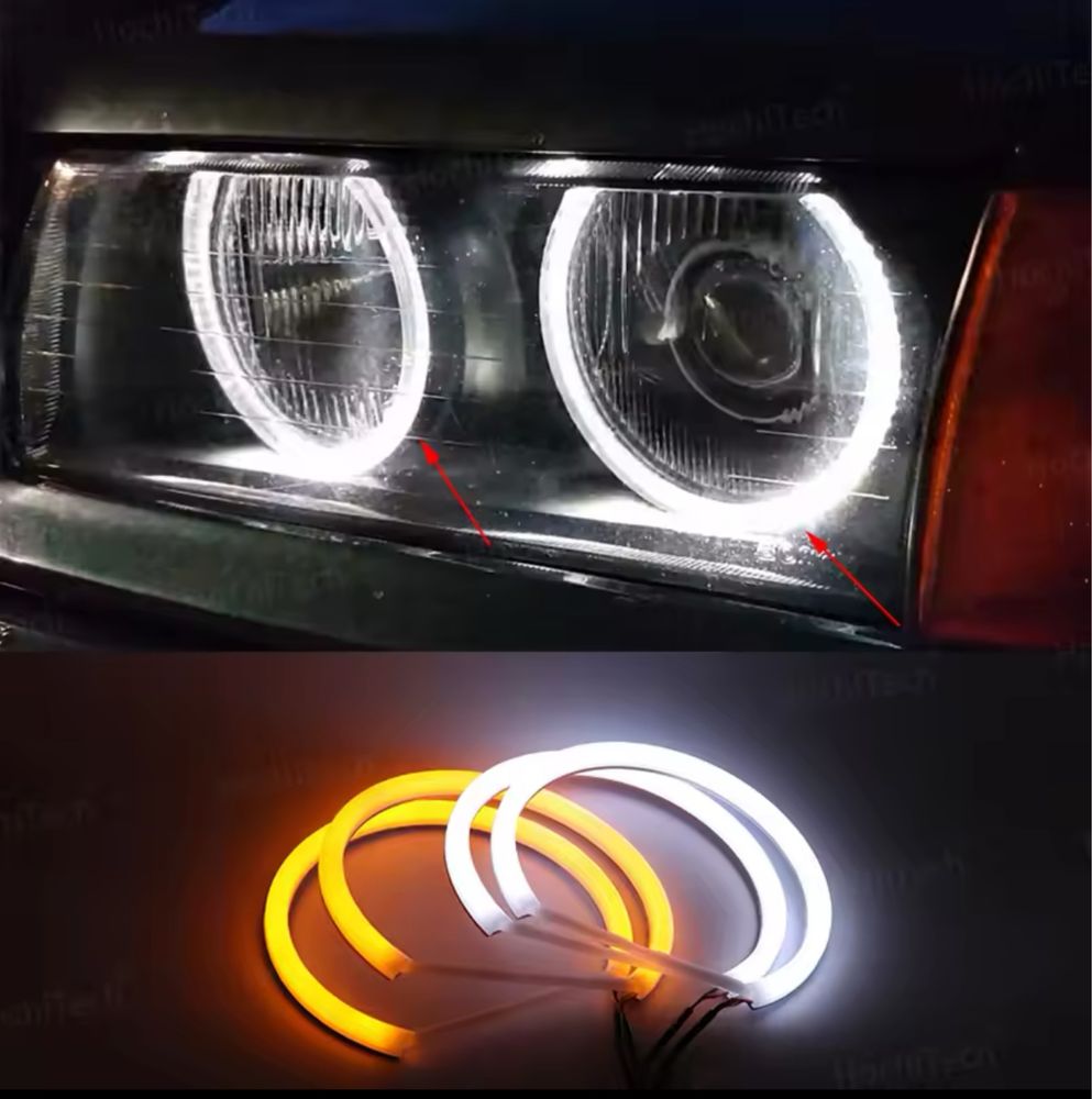 Cotton angel eyes BMW E36 Ангелски очи за Е36