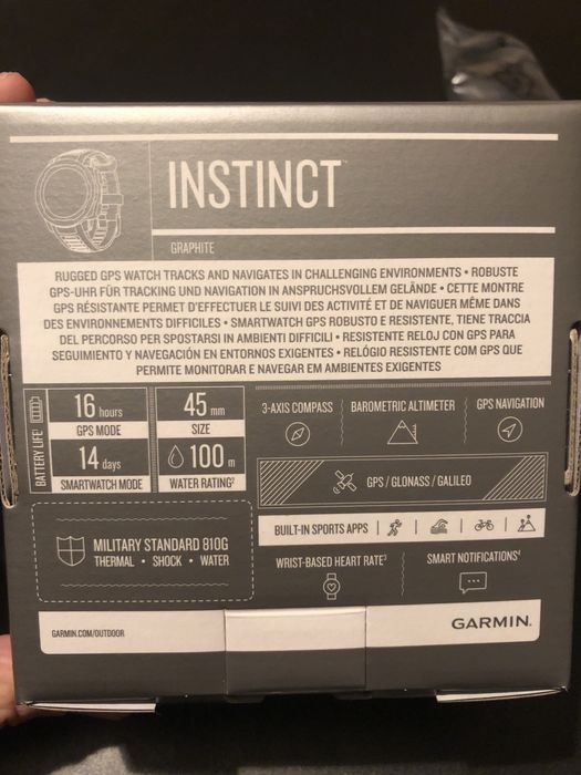 Ceas Smartwatch Garmin Instinct