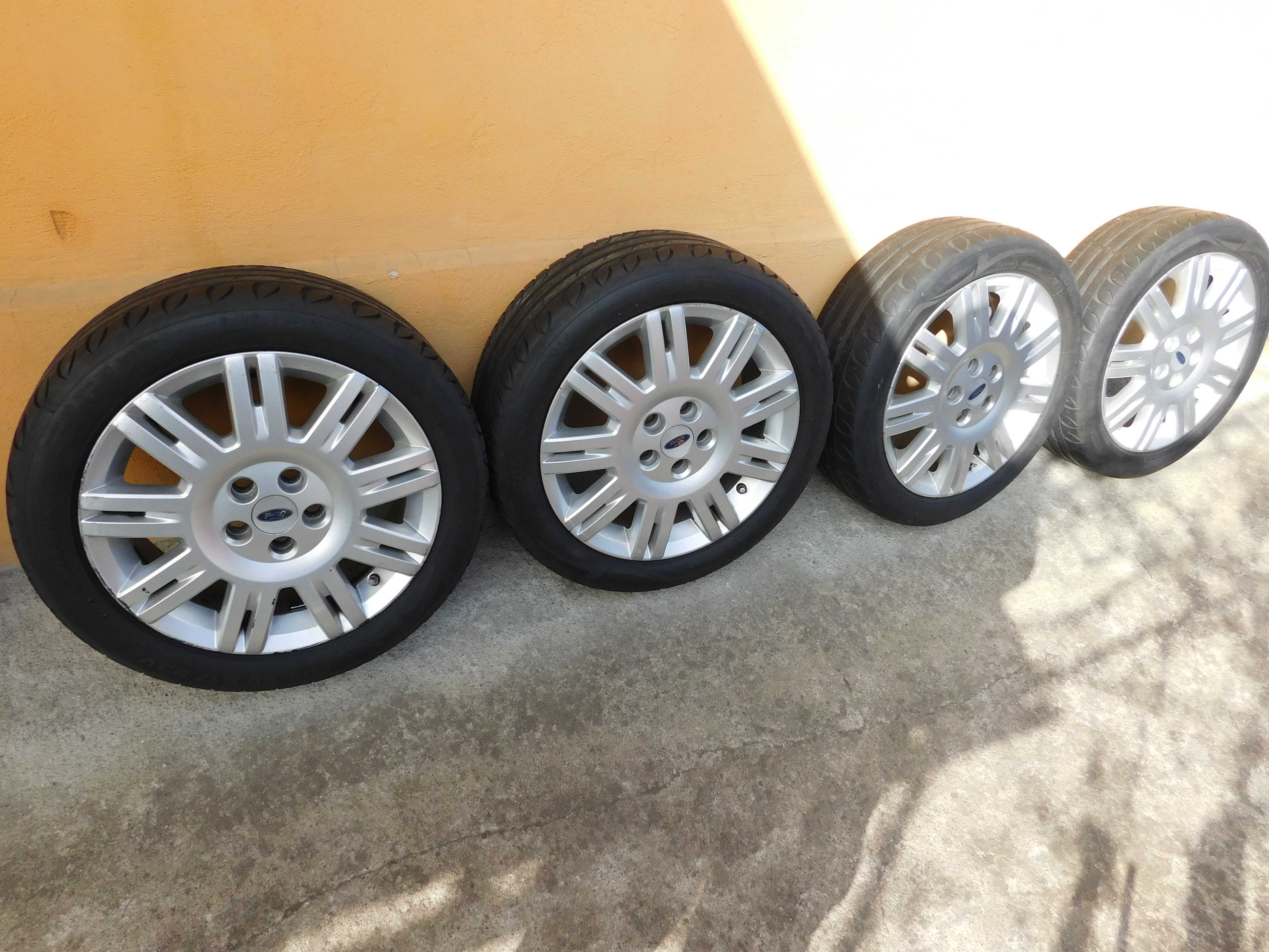 Jante aliaj Ford Originale 5x108 R17 cu cauciucuri 205/50 R17 93V noi