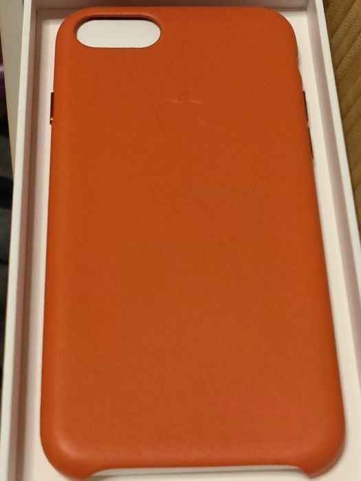 Husa de protectie Apple Leather Case pentru iPhone 7