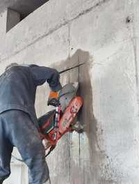 Резка бетона - резка плит перекрытия - демонтаж