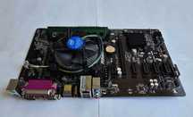 Комплект дъно, процесор и рам ASROCK h81 Pro + Pentium G3260 + 8Gb Ram