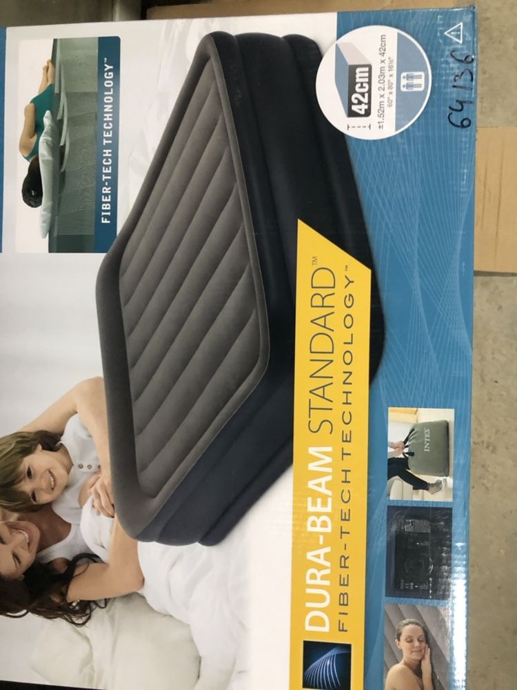 Двуспальная надувная кровать Intex 64140 Essential Rest Airbed (152x20