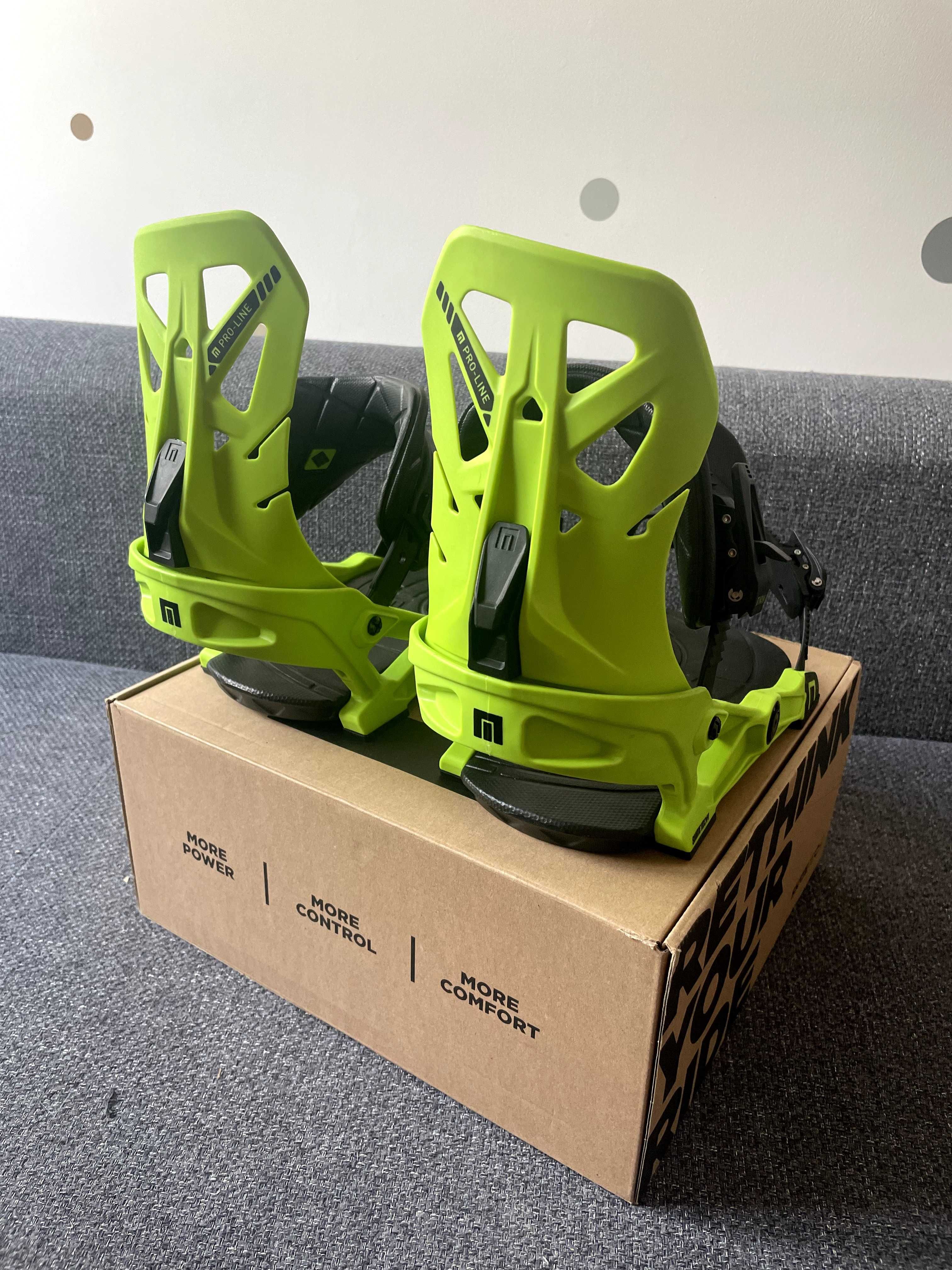 Legaturi Snowboard NOW ProLine Lime Green