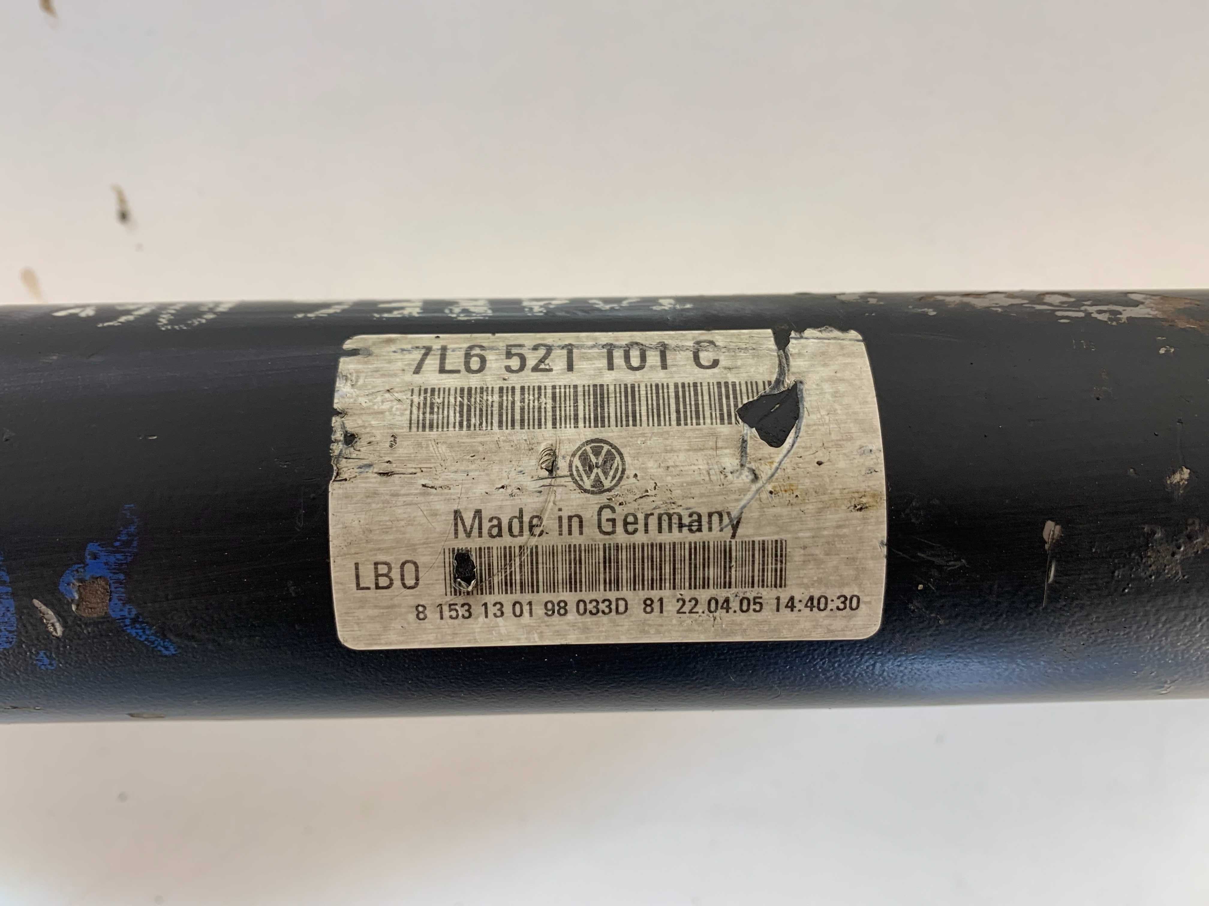 Преден кардан за Фолксваген Туарег 1 Vw Touareg I 7L6521101C