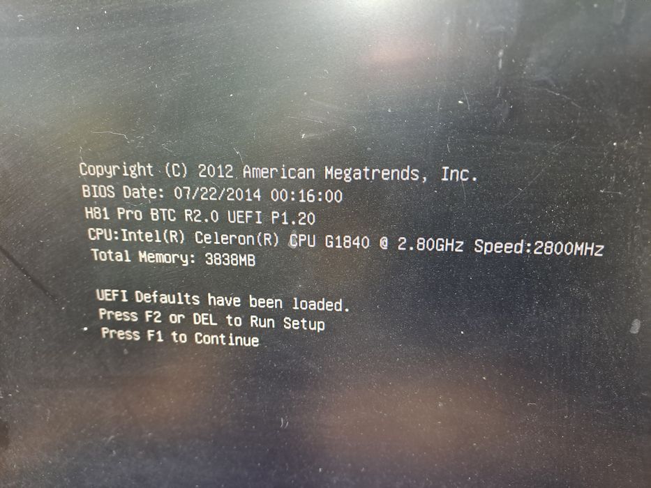 Процессор celeron g1840 + материнская плата ASRock+ озу ddr3 4Gb