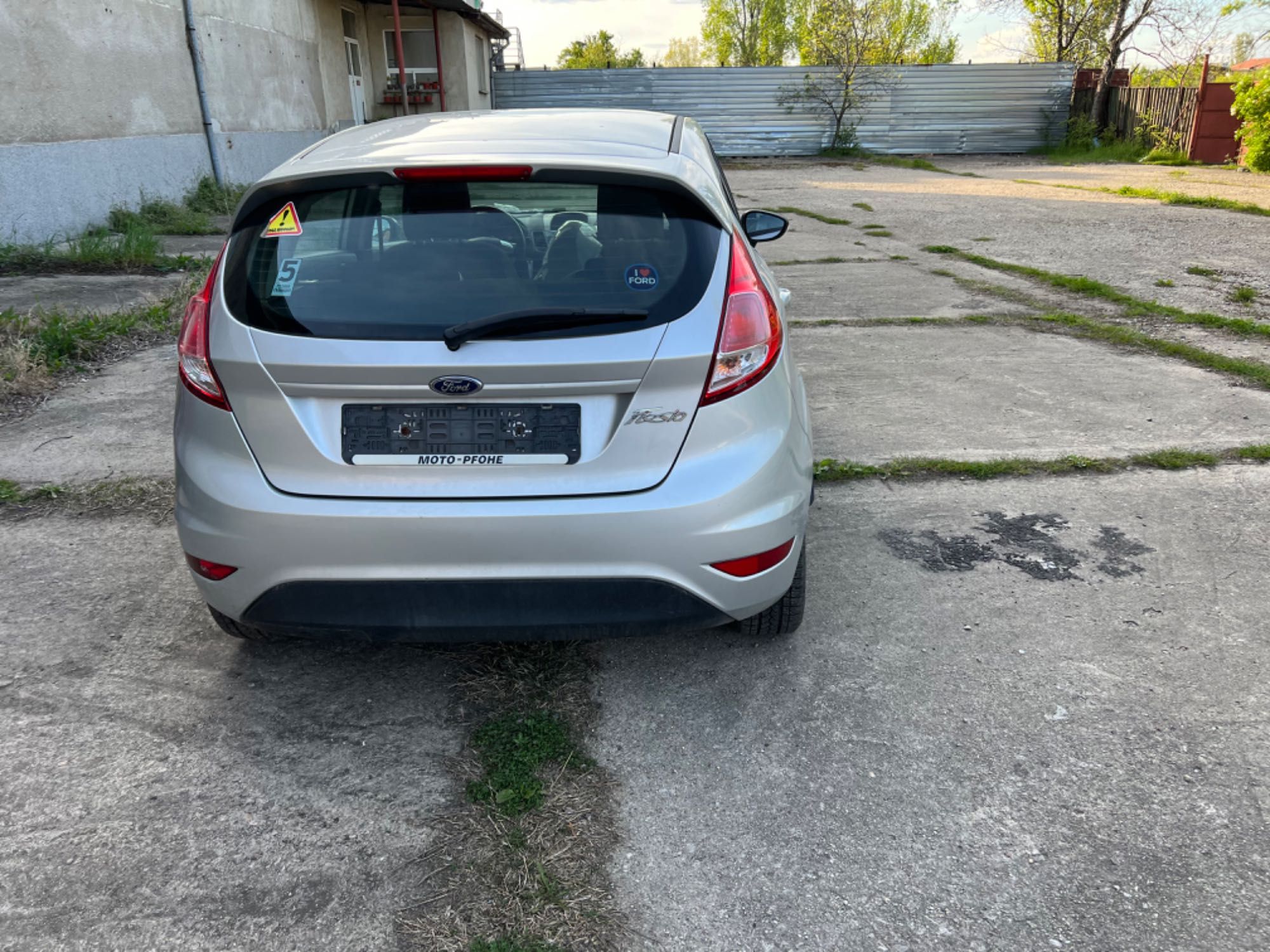 Ford fiesta 1.25 на части