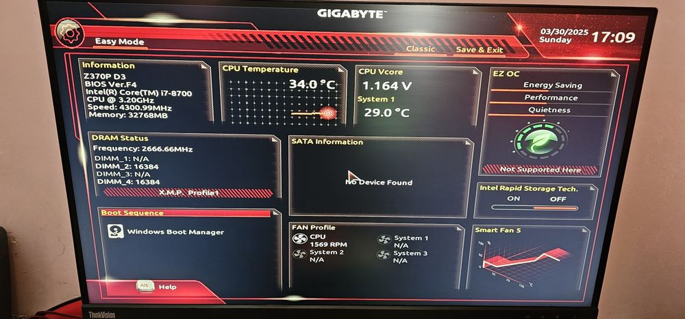 KIT Gaming i7 8700 + Placa de baza GIGABYTE Z370-P D3+32 GB DDR4