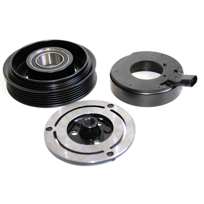 Ambreiaj compresor aer conditionat, fulie AC Nissan Cube, 2010-, motor 1.5 DIESEL rulment 35x55x20, diam. fulie 125mm, compresor tip SD6V12 6 nervuri