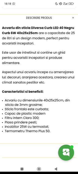 Vand Acvariu Diversa