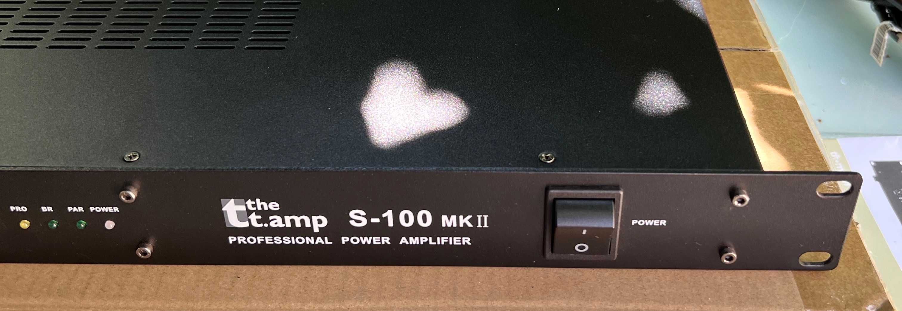 Amplificator de putere The t-amp S-100 Mk II, studio,monitoare,nou.