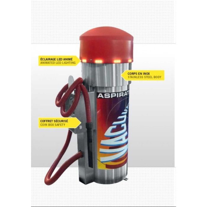 Еднопостова прахосмукачка за автомивки на самообслужване