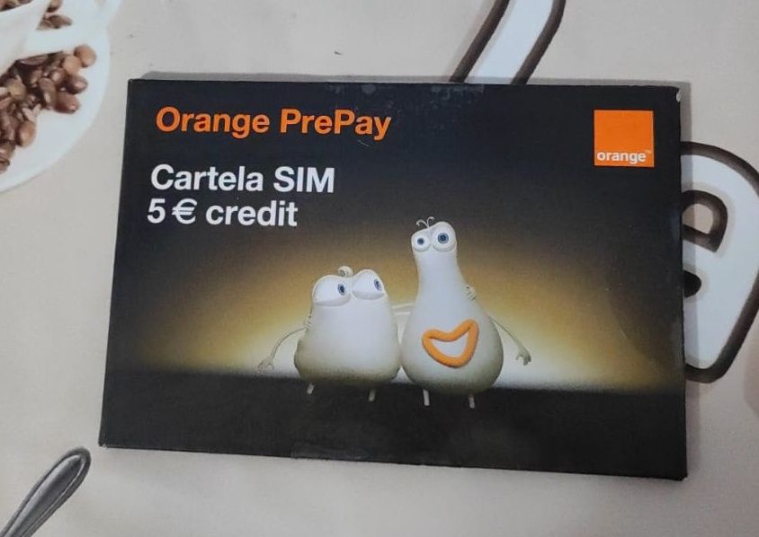 Cartela Orange 5€