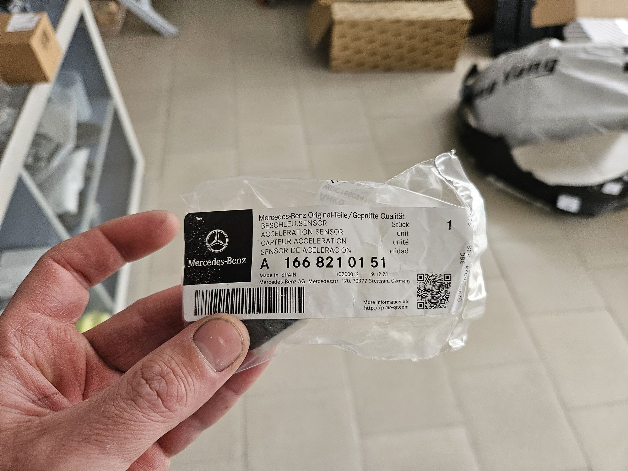 Crash sensor Mercedes
