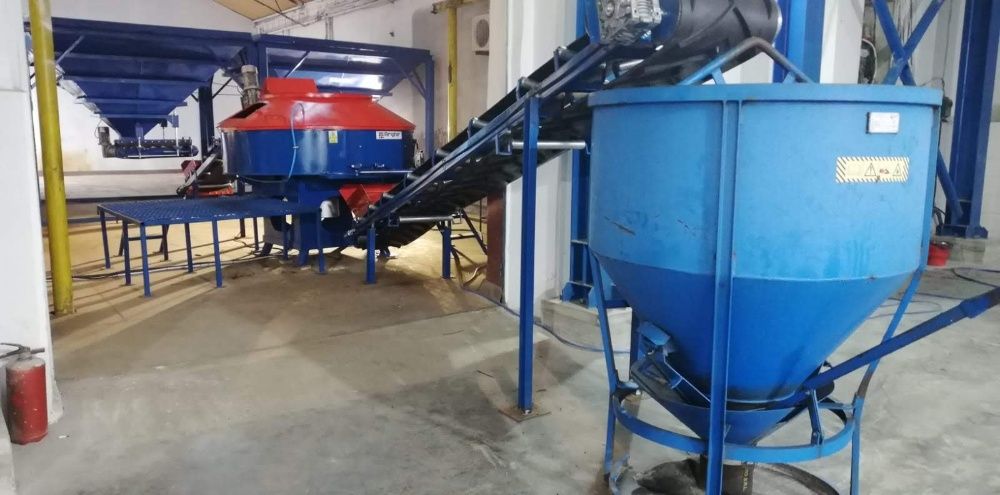 Ministatie semiautomata pentru preparat beton – Statie beton