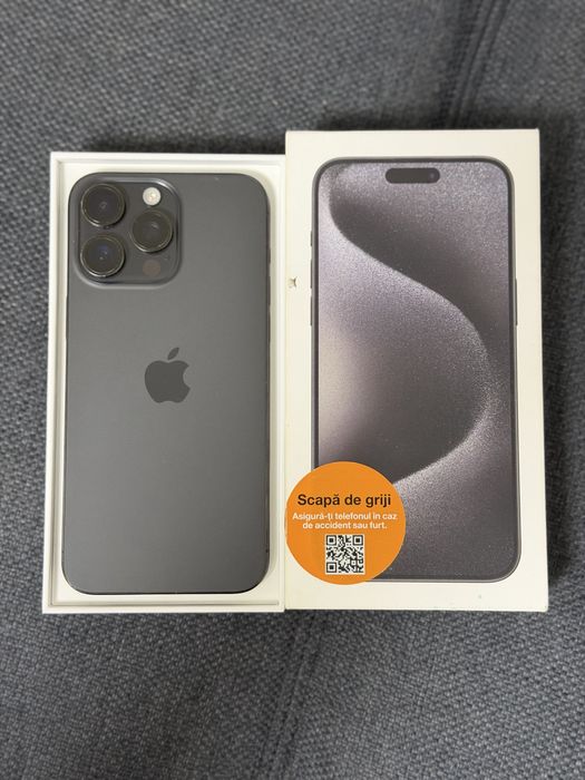 Iphone 15 PRO MAX Black Titanium