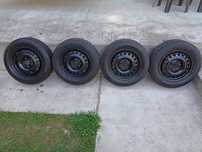 Set jante + cauciucuri de iarna 6J 15H2 ET 49 / 195 65 R15 pt Opel, vw