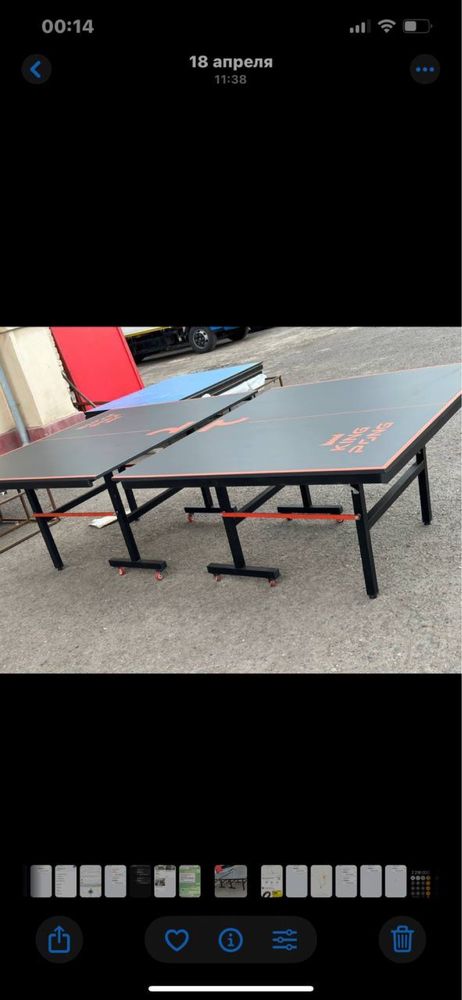 Stol tennisi stollari sotuvda