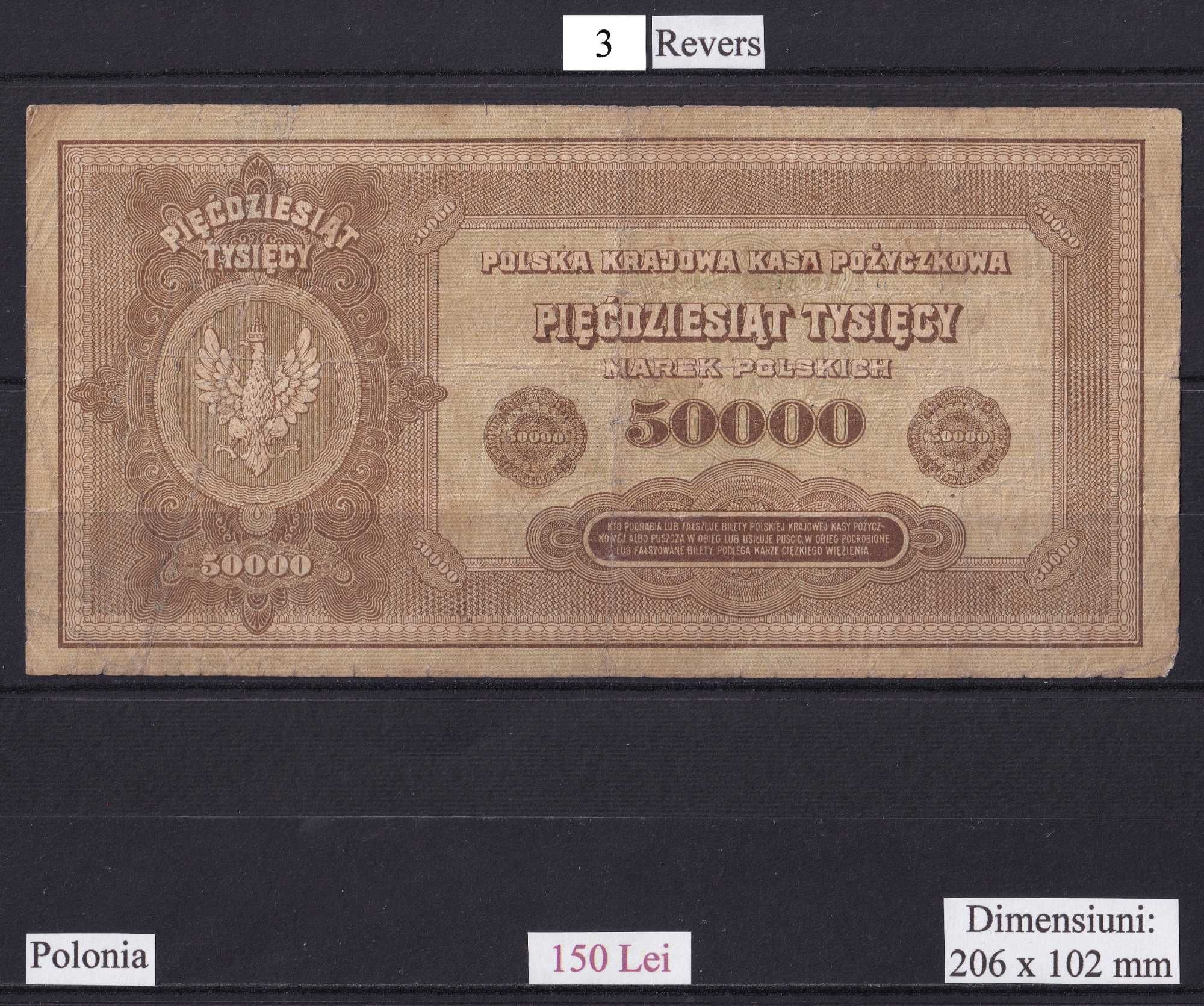 Bancnote foarte vechi Germania si Polonia.
