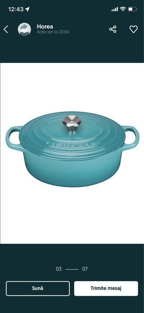 Caserola le creuset