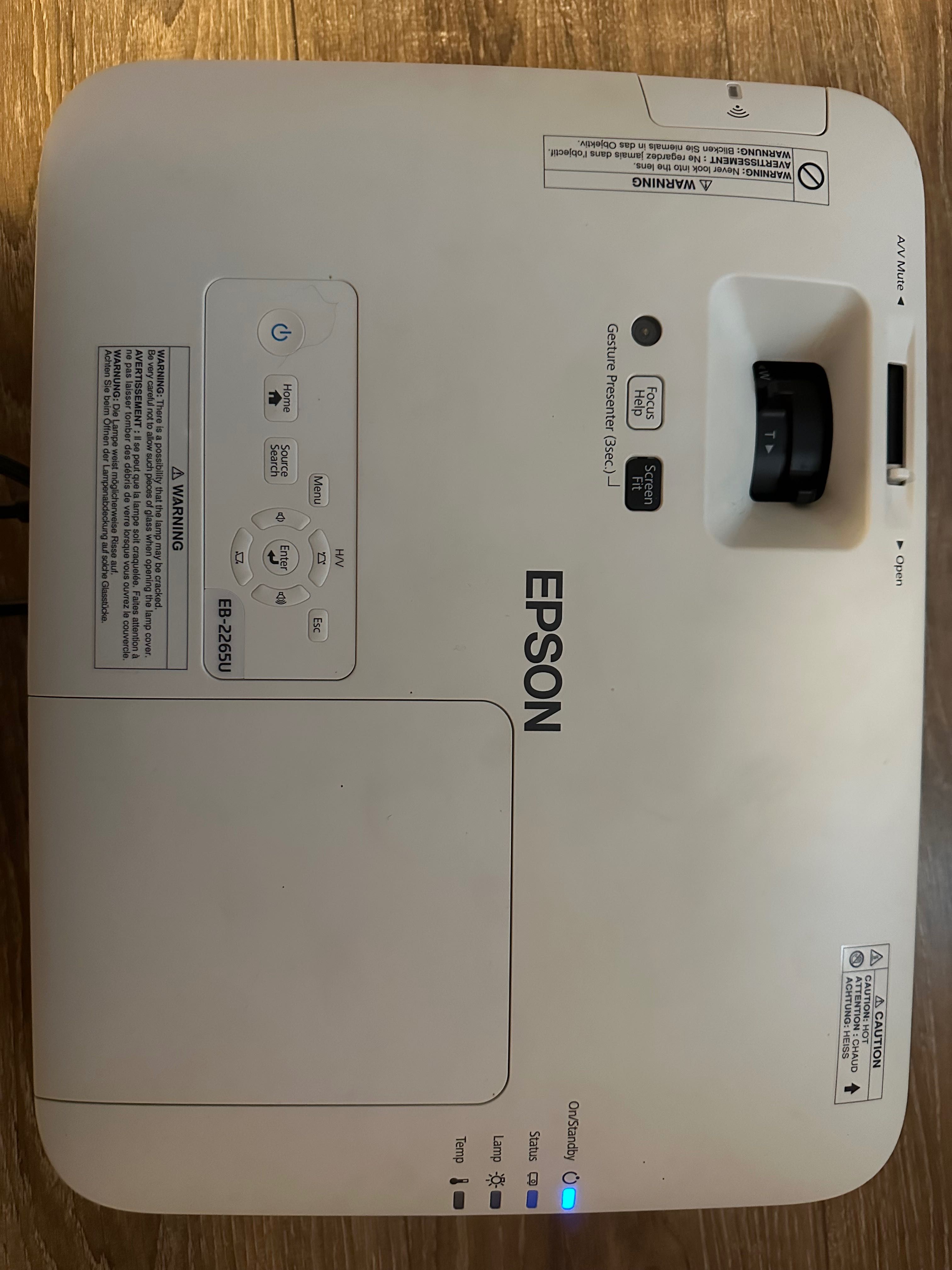 epson v11h814020 powerlite 2265u projector