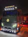 Bullbar, suport lumini Mercedes Actros MP4, Euro 5, Euro 6