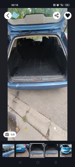 Ford Mondeo 1.8 benzina și gaz
