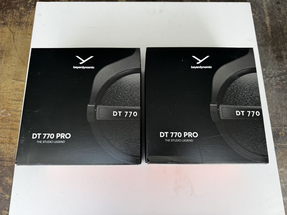 Căști Studio, Beyerdynamic DT770 Pro, 250 OHM, Sigilat