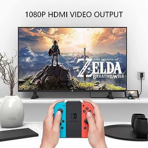 Нова Портативна мини станция за Nintendo Switch игри геймър Нинтендо