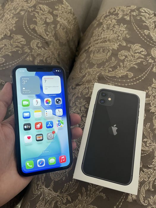 Айфон 11/128Гб - В хорошем состоянии