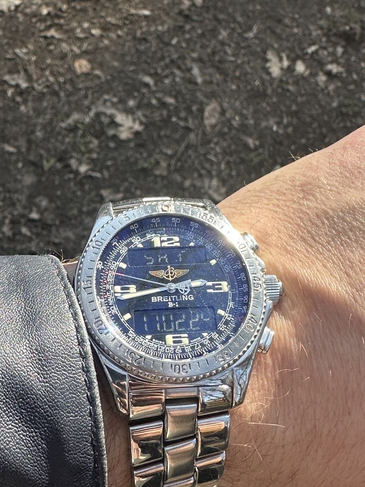 2 год. Гаранция. Breitling B-1 Professional