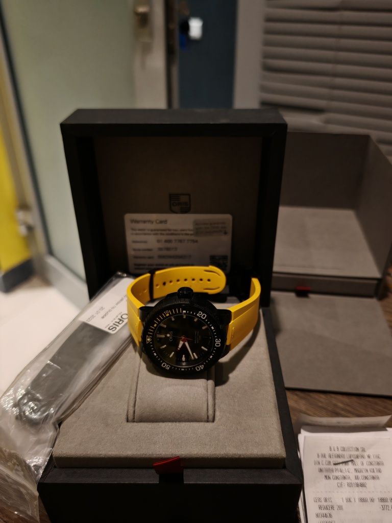 Oris pro diver  automatic titanium cal 400