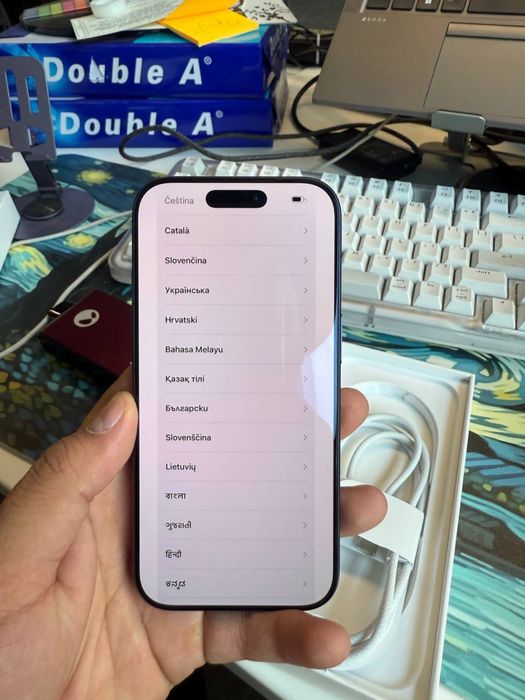 Iphone 17 pro 1Tb blue e sim