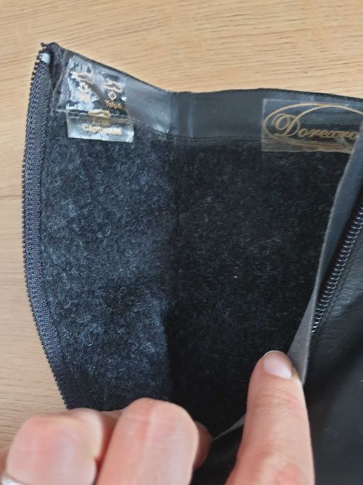 Cizme elegante captusite, marimea 36, interior 23 cm - noi