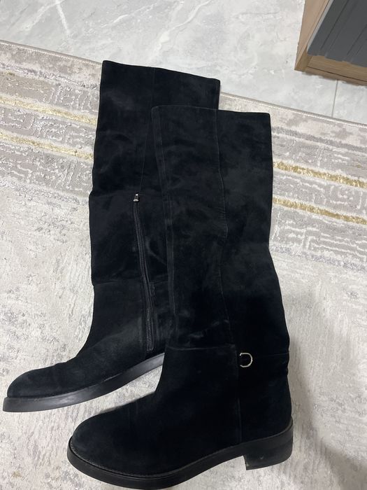 Продам зимние сапоги натуральный мех европейка