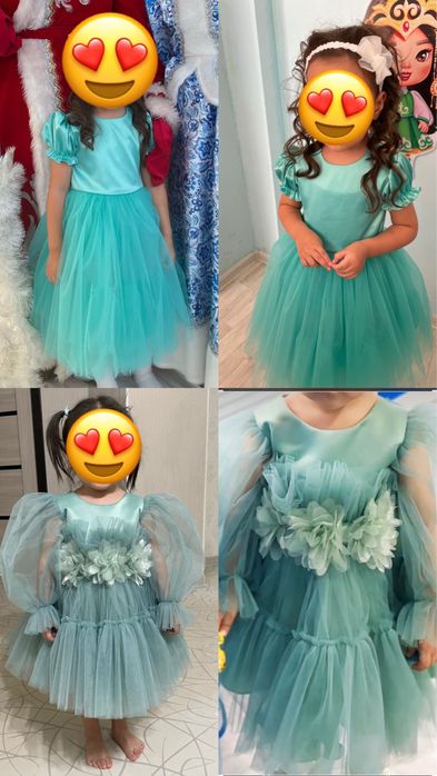 Платья для девочек от 1 годика до 6 лет