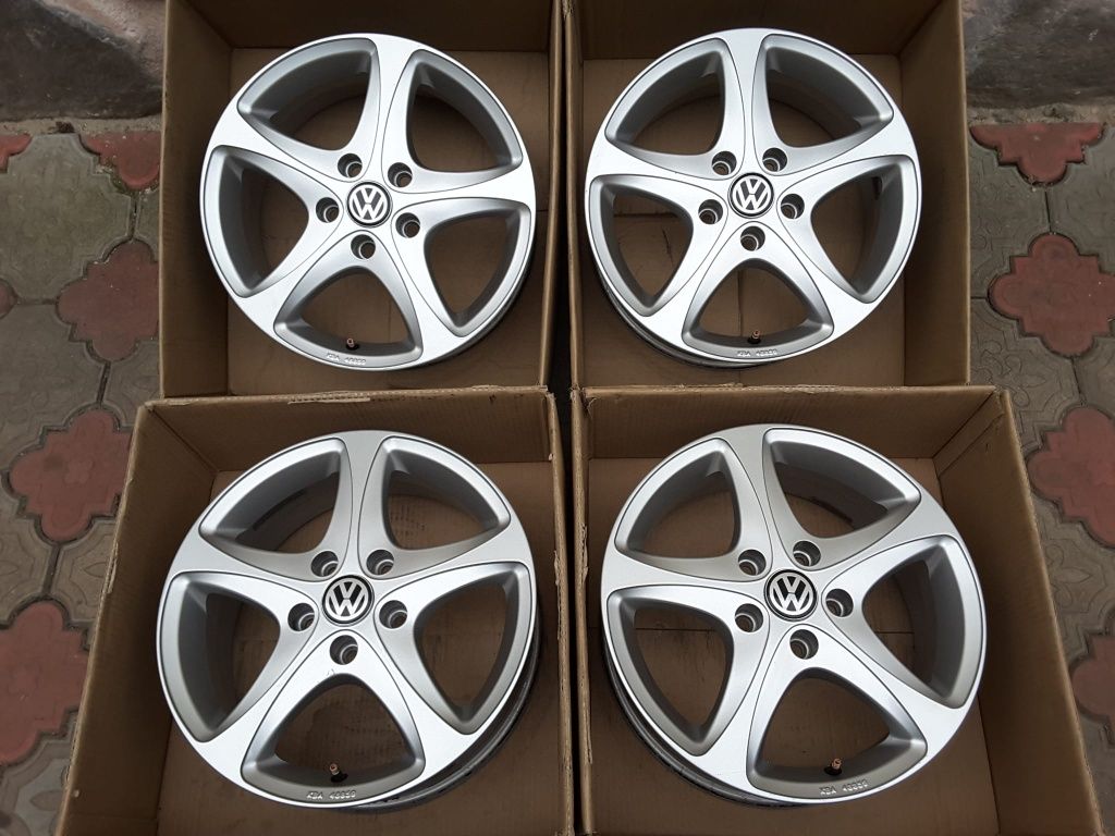 jante aliaj 16; 5x112;  Vw Golf 5, 6, 7,  Touran, Caddy, Jetta