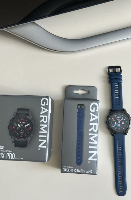 Продам часы Garmin  Garmin EPIX Gen 2 Pro Sapphire серый-черный