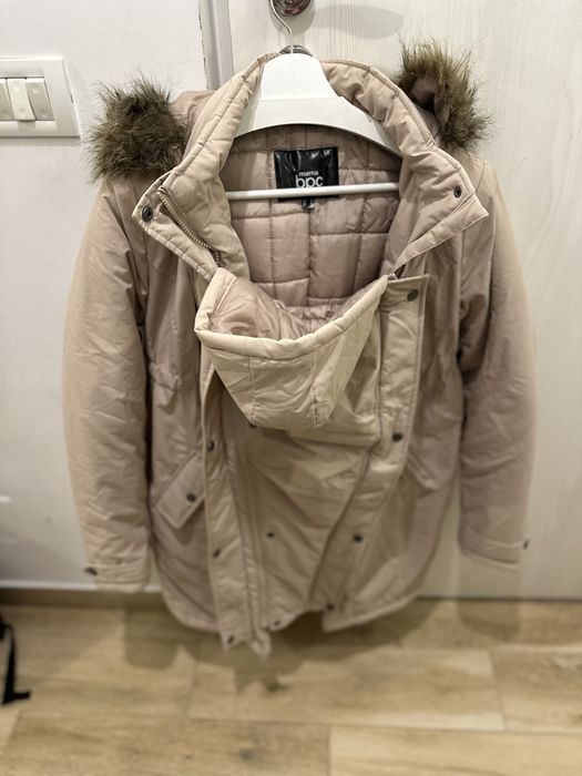 Geaca 3 in 1 gravide cu insertie port-bebe