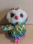 Bufniță multicoloră Beanie Boos Toys