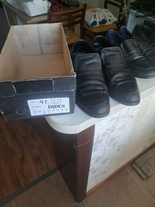 Обувь школьная кожанна для мальчика