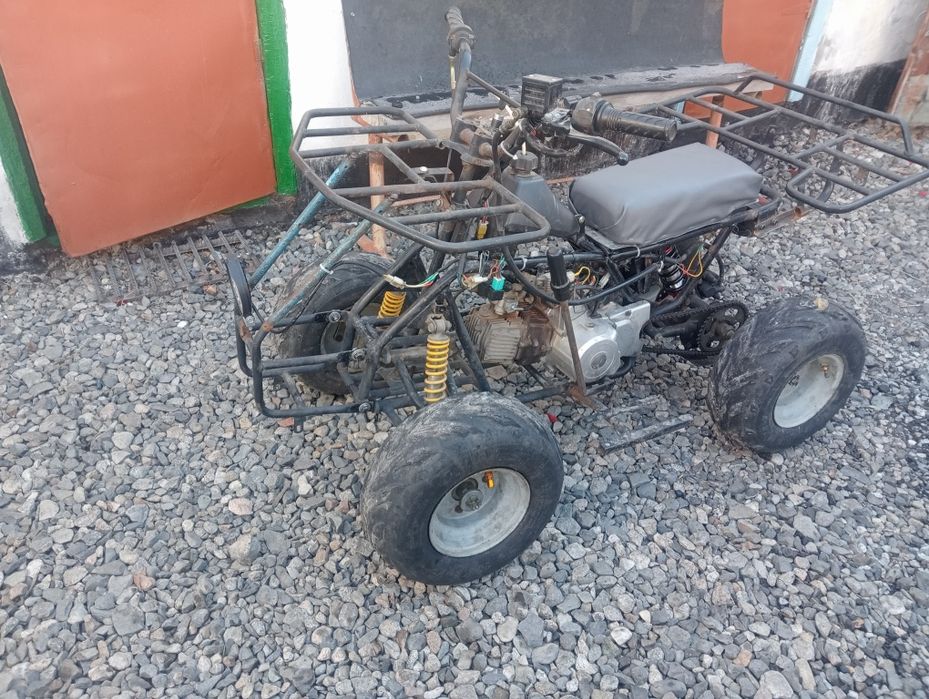 Квадроцикл 110куб в рабочем состоянии без пластика