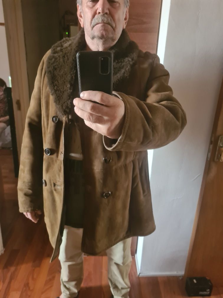 Scurtă de blană tip Alain Delon