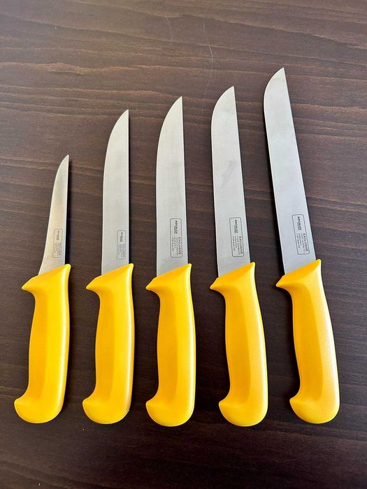 Комплект професионални немски месарски ножове, 5 броя