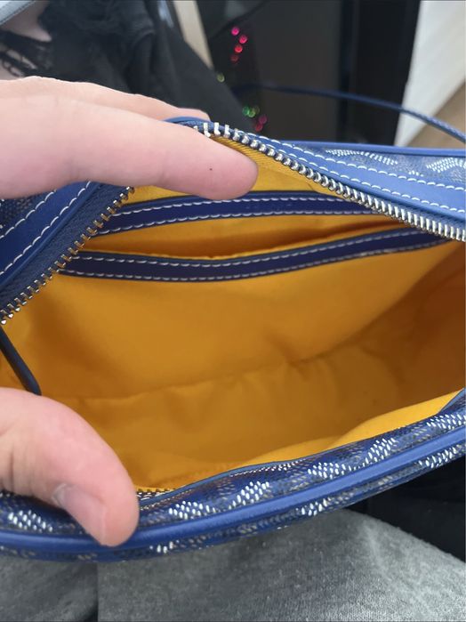Goyard Mens Bag dark blue